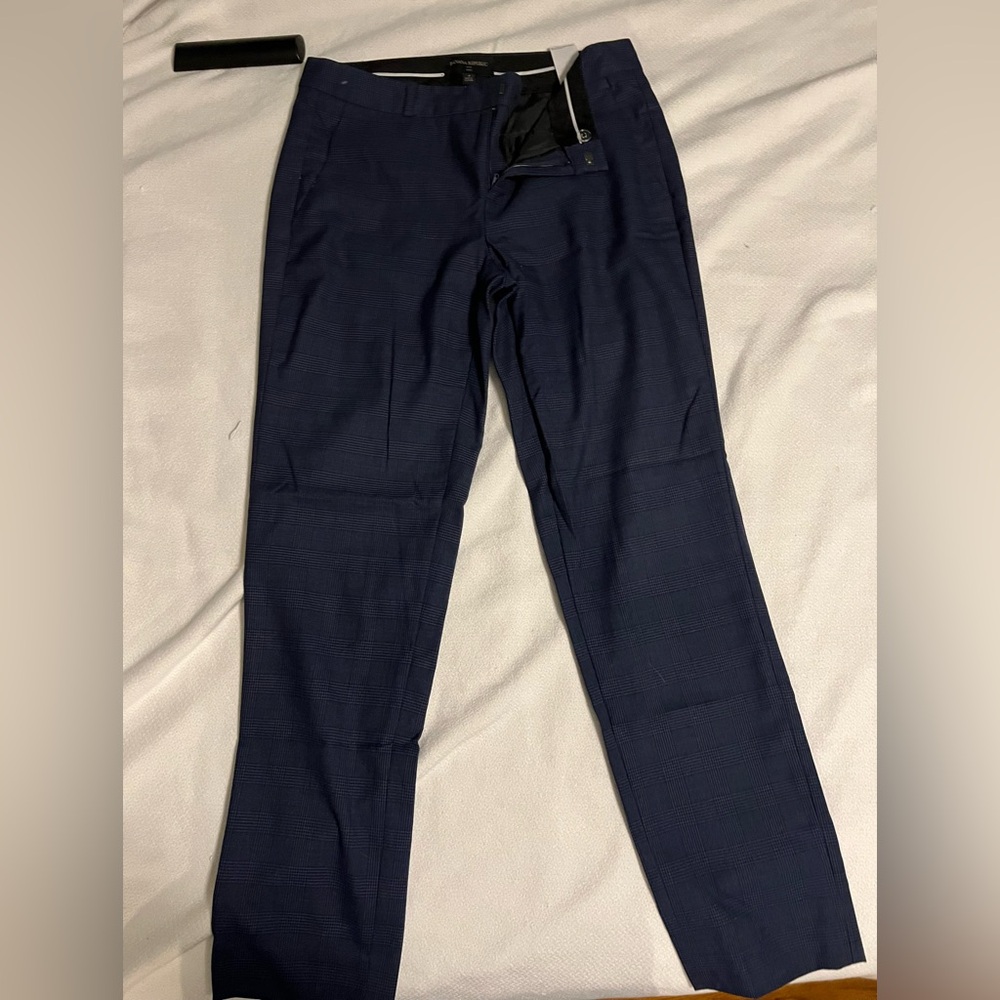 Banana Republic Navy Ankle Pants